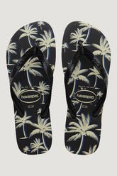 Top Aloha Black White